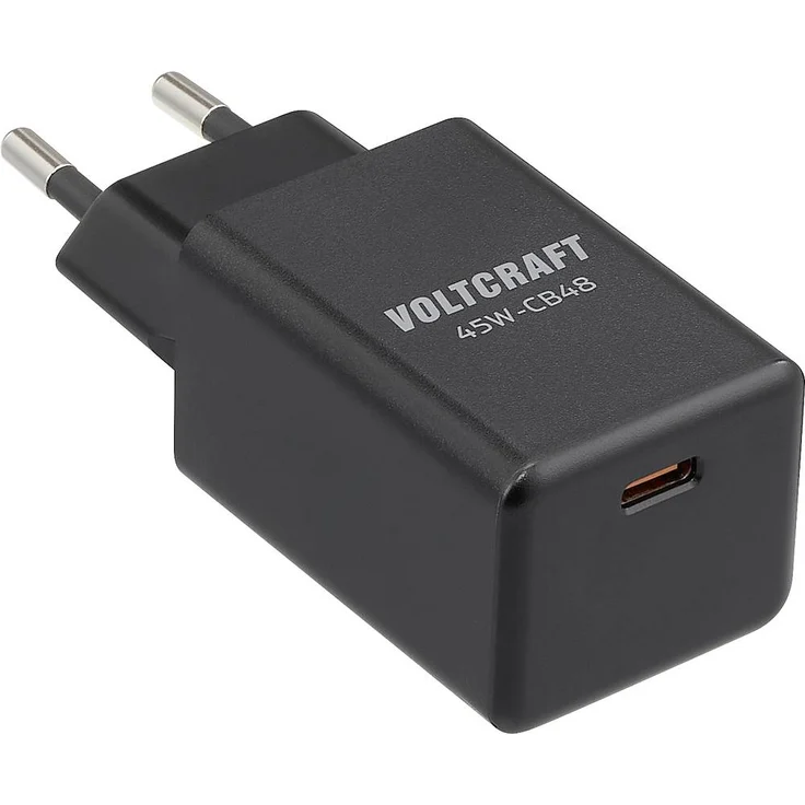 VOLTCRAFT 45W-CB48 USB Ladegerät, kompaktes Ladegerät mit hoher Leistung für schnelle Aufladung