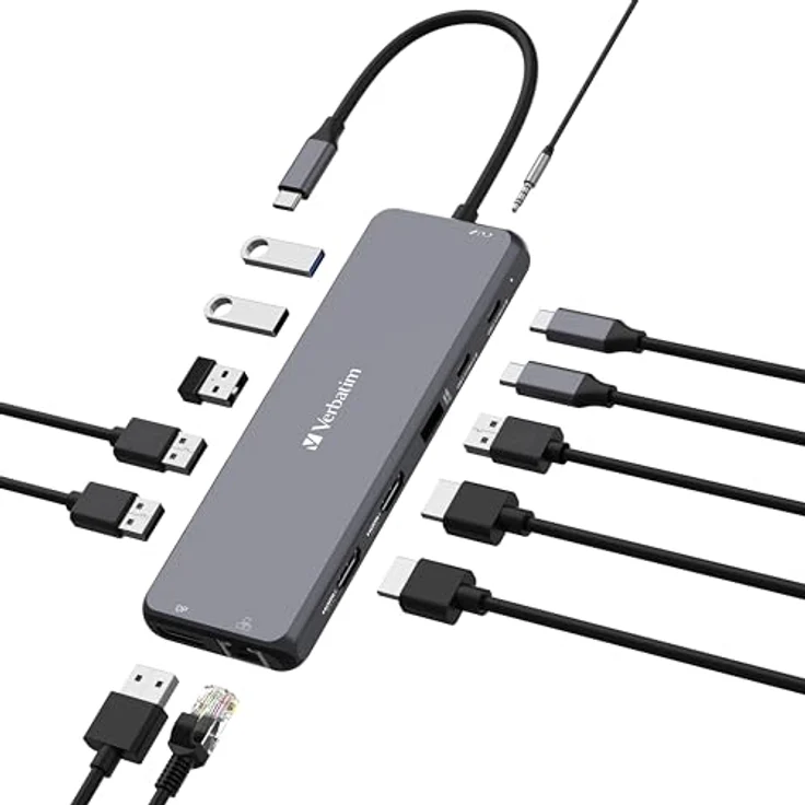 USB-C PRO MULTIPORT HUB 13 Port CMH-13 – Bild 5