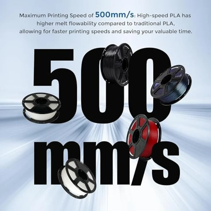 FLASHFORGE Hochgeschwindigkeits-PETG-Filament, 1,75 mm, 500 mm/s, reibungslose Extrusion, 1 kg (Gebranntes Titan) – Bild 2