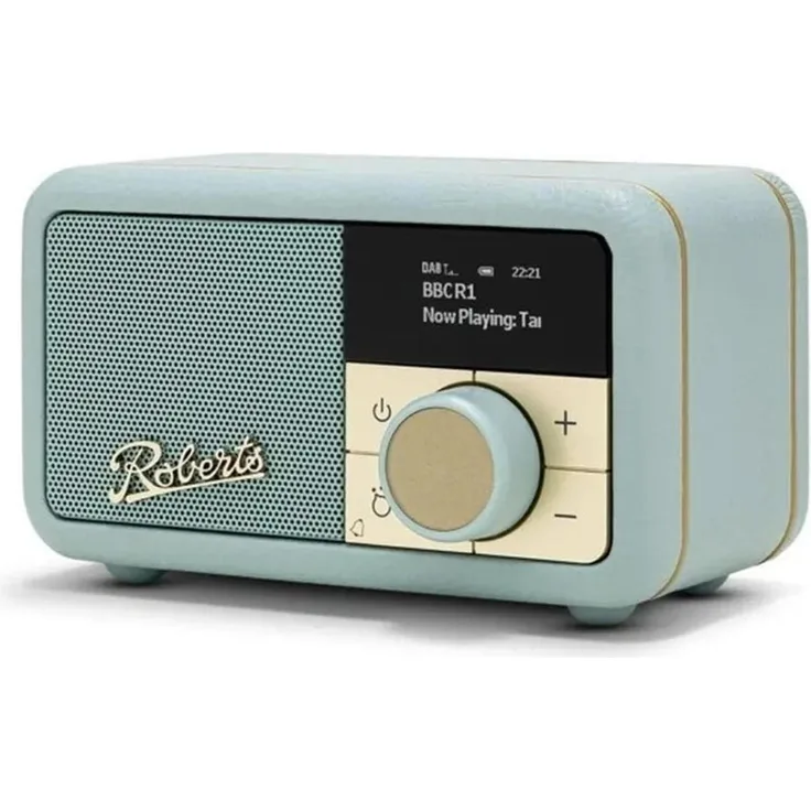 Roberts Revival Petite 2, DAB+/FM Bluetooth Radio im kompakten Design, Blau