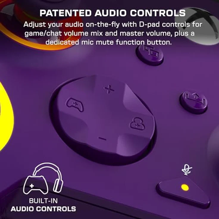 Turtle Beach Afterglow Wave Wired Controller · XB · Violett, Gaming Controller für Xbox Series X/S, Xbox One S und PC mit RGB-Beleuchtung, programmierbaren Tasten und ergonomischem Design – Bild 5