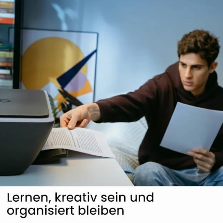 HP DeskJet 2921, Wireless All-in-One Farb-Multifunktionsdrucker mit einfacher Einrichtung und kompatibel mit HP Instant Ink – Bild 9