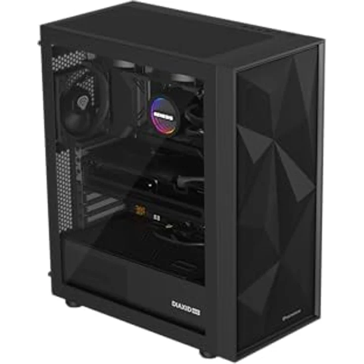 Genesis Obudowa Diaxid 605F czarna (NPC-2046) ATX, Mini-ATX, mATX, PC Gehäuse, Schwarz – Bild 7