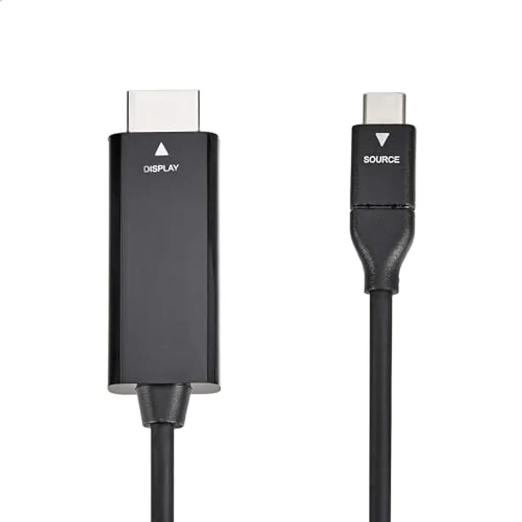 AmazonBasics – Adapterkabel USB-C auf HDMI, Thunderbolt-3-kompatibel, 4K bei 30 Hz, 180 cm – Bild 5