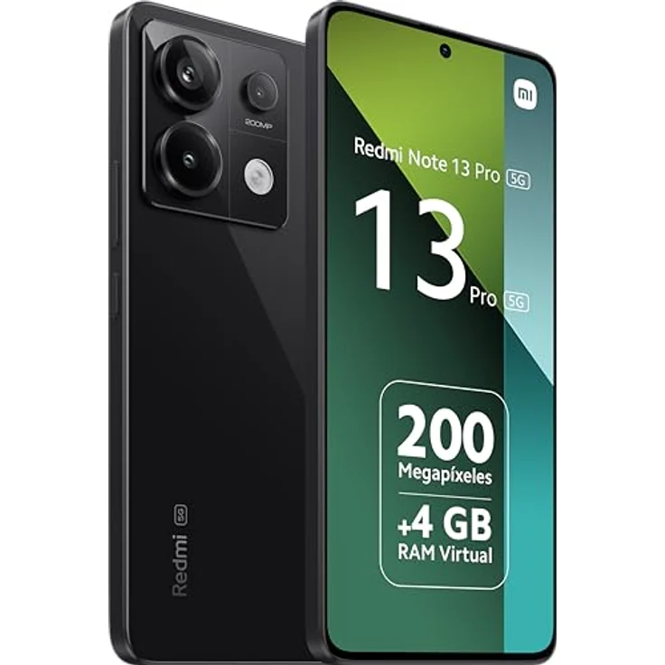 Xiaomi Redmi Note 13 Pro 5G 12GB+512GB Handy ohne Vertrag, Black (DE Version + 2 Jahre Garantie) – Bild 2