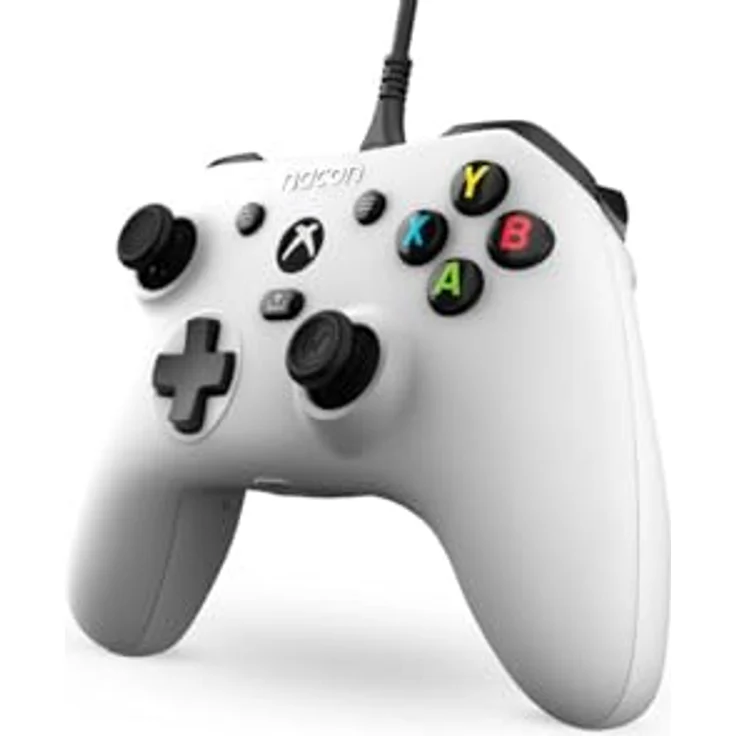 Nacon EVOL-X Weiß USB Gamepad PC, Xbox, Offiziell lizenzierter Controller mit 20 anpassbaren RGB-Lichteffekten – Bild 2