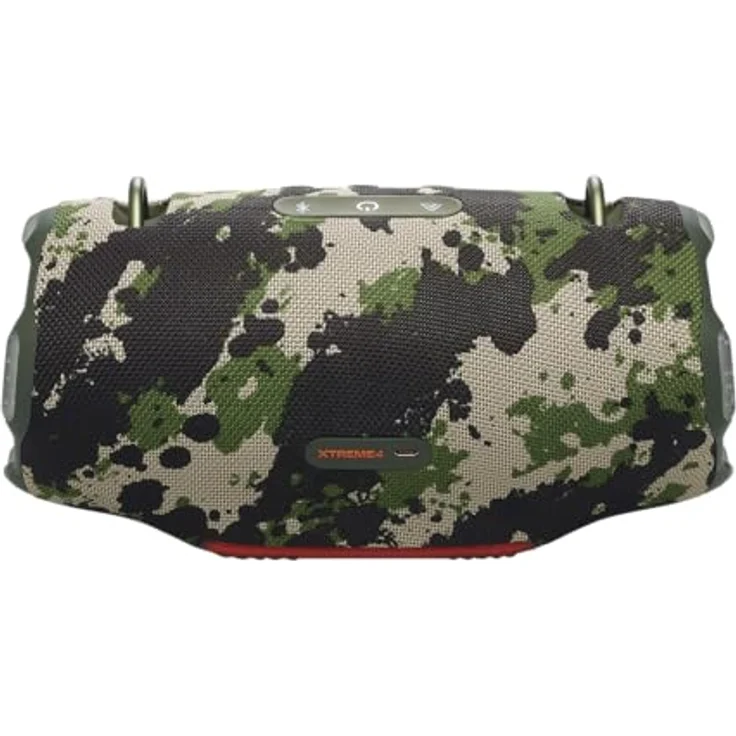 JBL Xtreme 4 Musikbox in Camouflage – Tragbare Bluetooth-Lautsprecher-Box mit tiefem Bass, KI-Sound-Boost und integrierter Powerbank – Wasserfest und staubfest – 24 Laufzeit – Bild 4