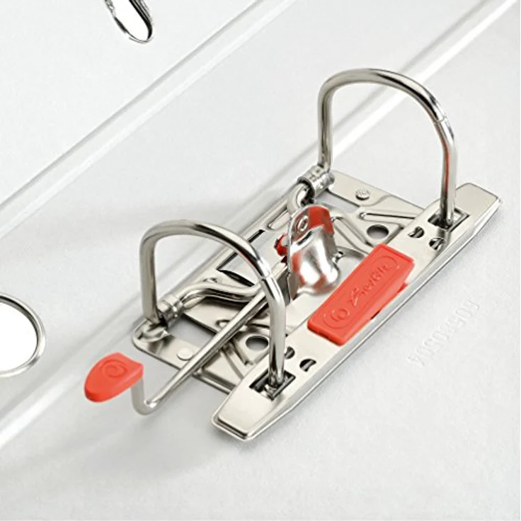 Herlitz Aktenordner maX.file protect, schmal schwarz, DIN A4 mit Griffloch und Raumsparschlitzen - Preisvergleich – Bild 4