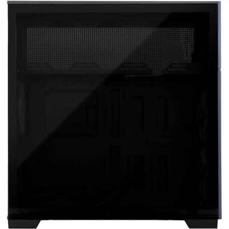 IN WIN F5 E-ATX Full Tower Computergehäuse mit gehärtetem Glas, Mesh-Panels und anpassbaren Frontblenden, schwarz – Bild 4