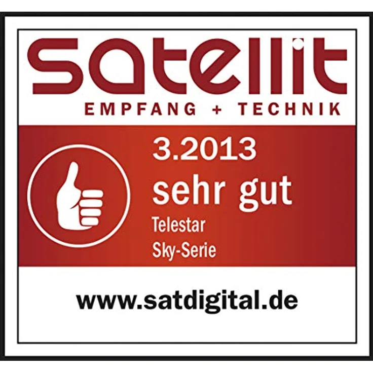 Telestar SkyQuatro HC Low Noice Block (0,1dB, Full-HD, HDTV, SDTV, 3D, 250mA) schwarz – Bild 9