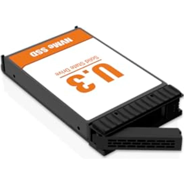 ICY DOCK ExpressCage MB324V4P-B, 4-Bay U.2/U.3 PCIe 4.0 NVMe SSD Wechselrahmen, schraubenlose Trays für 5,25" Schacht, bis 64Gbps pro SSD – Bild 7