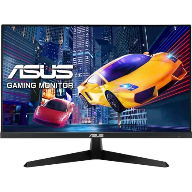 ASUS VY249HGR 23.8 Zoll Eye Care Gaming Monitor, FHD (1920 x 1080), IPS, 120Hz(OC), SmoothMotion, 1ms (MPRT), Adaptive Sync, Eye Care Plus Technologie, Blaulichtfilter, Flicker Free