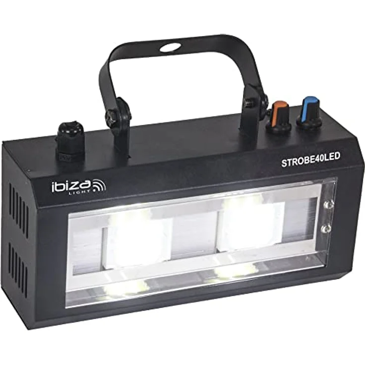 Ibiza Light & Sound STROBE40LED LED Strobe mit 2x 20W – Bild 2