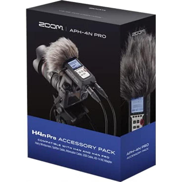 ZOOM APH-4nPro Zubehörpaket für H4nPro Handy Recorder - Preisvergleich – Bild 5