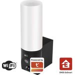 Emos GoSmart Rotierende Outdoor IP Kamera mit WiFi und Licht IP-310 TORCH, schwarz (2304 x 1296 Pixels), Netzwerkkamera, Schwarz