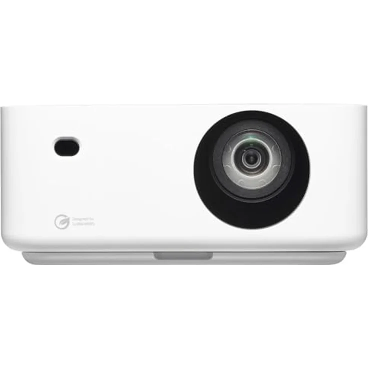 Optoma ML1080, Full HD Beamer mit 1200 lm Helligkeit, 1.2:1 Projektionsverhältnis, Weiss – Bild 1