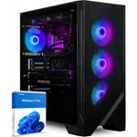 dcl24 Intel Gamer PC i9 14900KF, RTX 5080 16GB, 2000GB SSD, 64GB DDR5, Schwarz mit RGB-Beleuchtung, Windows 11 Pro