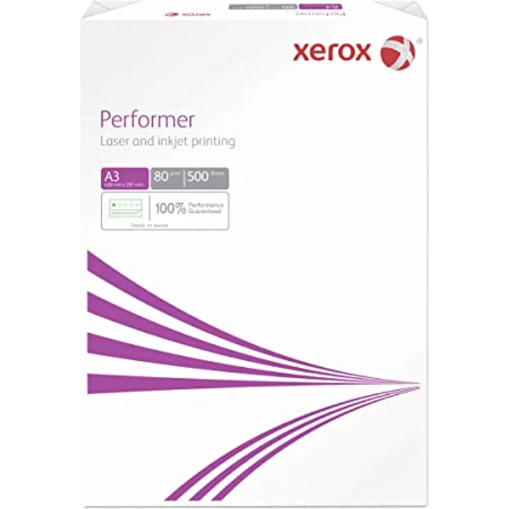 Xerox 003R90569 Performer Multifunktionspapier 80 g-m² 500 Blatt pro Ries A3 1 Ries weiß - Preisvergleich – Bild 2