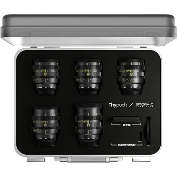 THYPOCH Thypoch Set mit 5 Linsen Simera-C 21/28/35/50/75 mm T1.5 (E Mount) Weitwinkel-Objektive – Bild 2