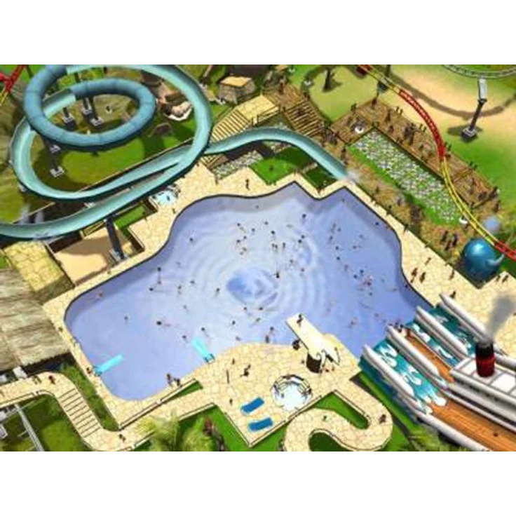 Rollercoaster Tycoon 3 - Soaked Add-On (PC) – Bild 2