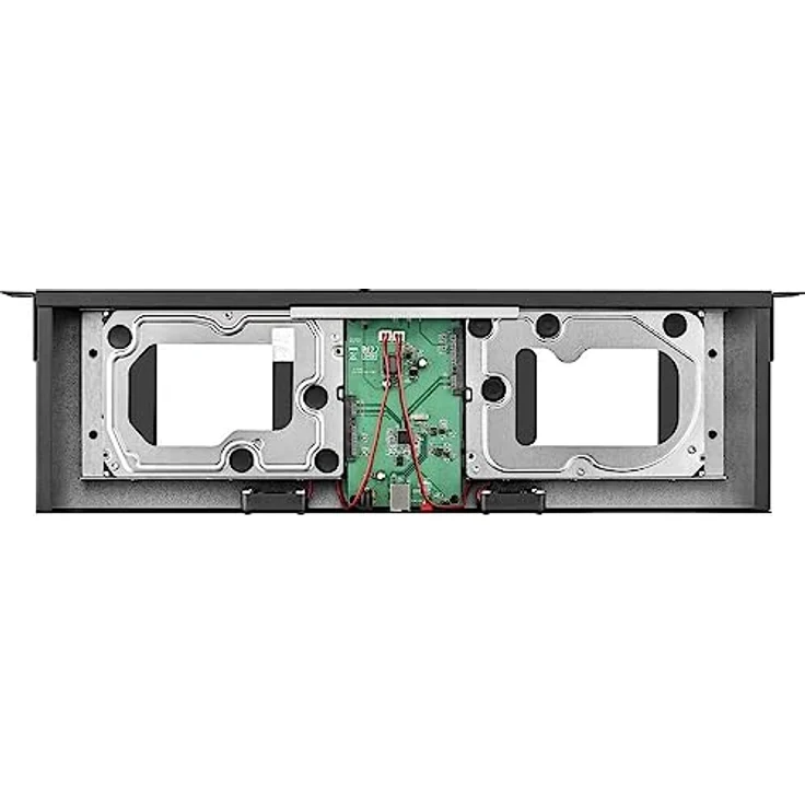 Netzwerkschrank-Festplatteneinbaurahmen Renkforce 48,26 cm (19) Panel USB 3.1 (Gen1) - 2 x SATA RAID RF-3570312 – Bild 4