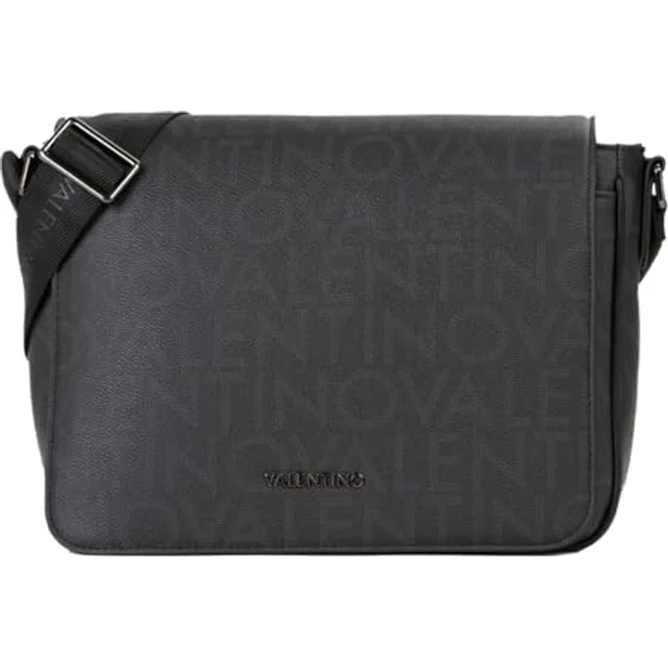 Valentino King RE Messenger, 32 cm Laptop-Tasche aus 100% Polyurethan, schwarz – Bild 1
