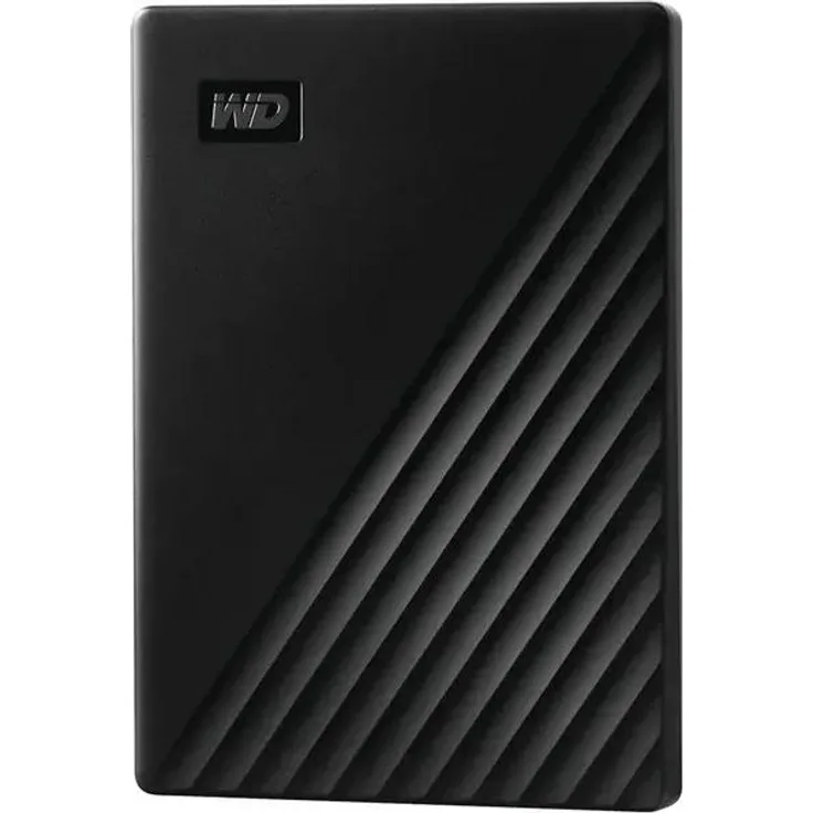 WD Drive PLUS 4TB, Externe Festplatte 2.5 Zoll mit USB 3.2 Gen 1, Siliziumgrau, automatische Datensicherung und Hardwareverschlüsselung