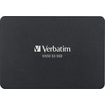 Verbatim Vi550 S3 SSD, internes SSD-Laufwerk mit 2 TB Datenspeicher, Solid State Drive mit 2,5'' SATA III Schnittstelle und 3D-NAND-Technologie, schwarz