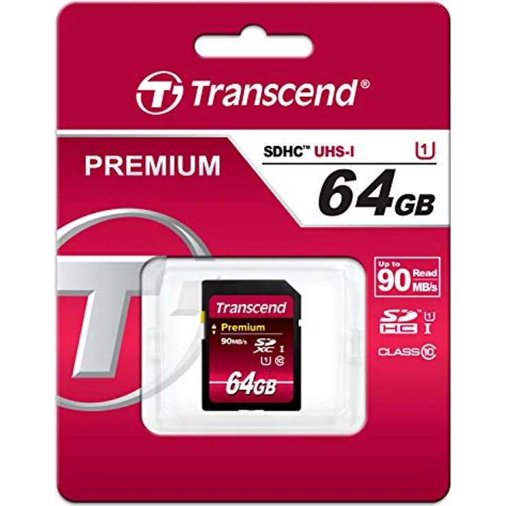 Transcend 64 GB SDXC-Speicherkarte, Klasse 10, UHS-I, Übertragungsrate 90 MB-s (max.) – Bild 3