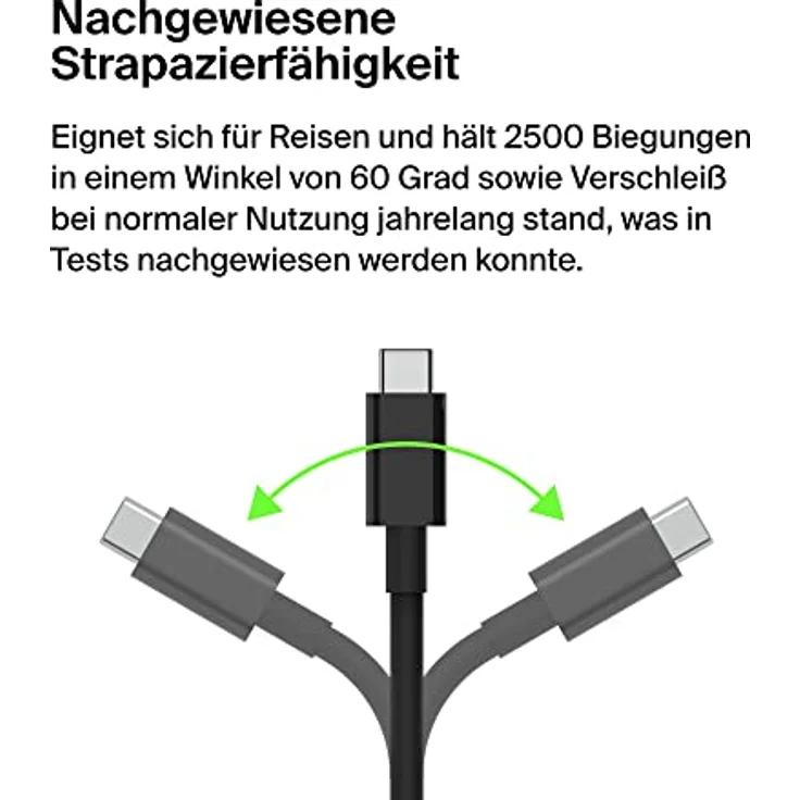 Belkin USB-C-auf-HDMI 2.1-Adapter mit 11-cm-Kabel für 8K bei 60 Hz, 4K bei 144 Hz, HDR, HBR3, DSC, HDCP 2.2, „USB-IF“, für USB-C-Geräte wie MacBook, iPad Pro – Bild 3