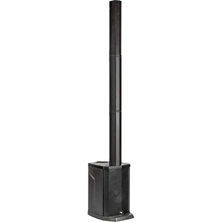 Proel Compact Active Array, tragbarer PA Lautsprecher mit 8-Zoll-Subwoofer, Bluetooth, Schwarz