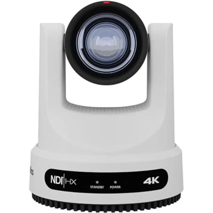 PTZOptics Move 4K, IP-Sicherheitskamera mit 20-fachem Zoom, Auto Pan, Innen & Außen, Kabelgebunden, Preset-Punkt – Bild 1
