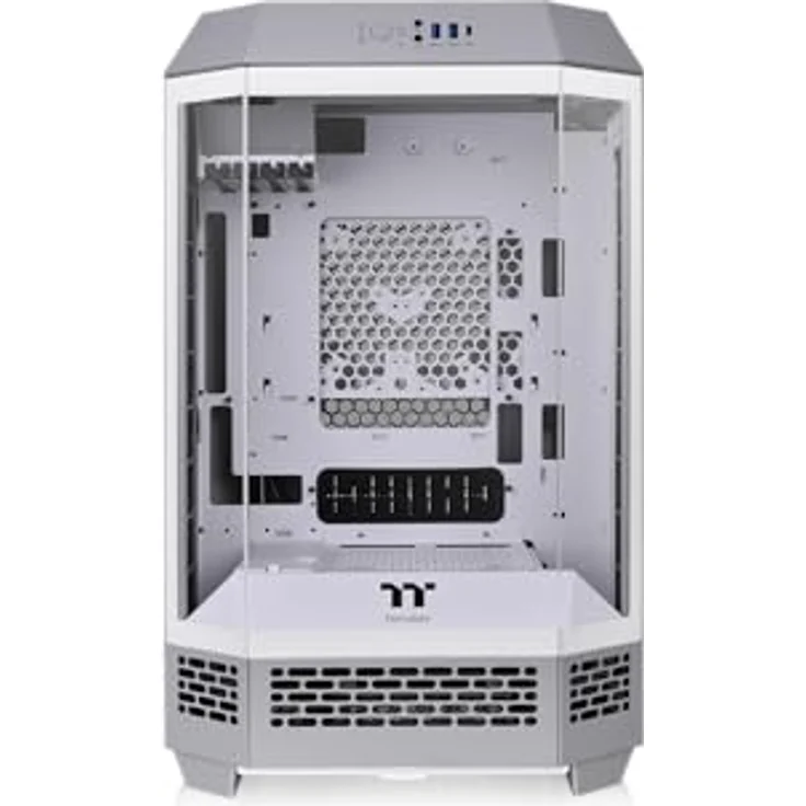 Thermaltake The Tower 300 Micro Tower Chassis | Vertikales Design, passend für Mini-ITX und Micro-ATX Mainboards, Limestone – Bild 2