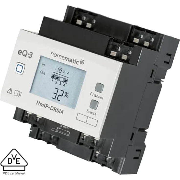 Homematic IP Schaltaktor für Hutschienenmontage – 4-fach (HmIP-DRSI4) – Bild 7