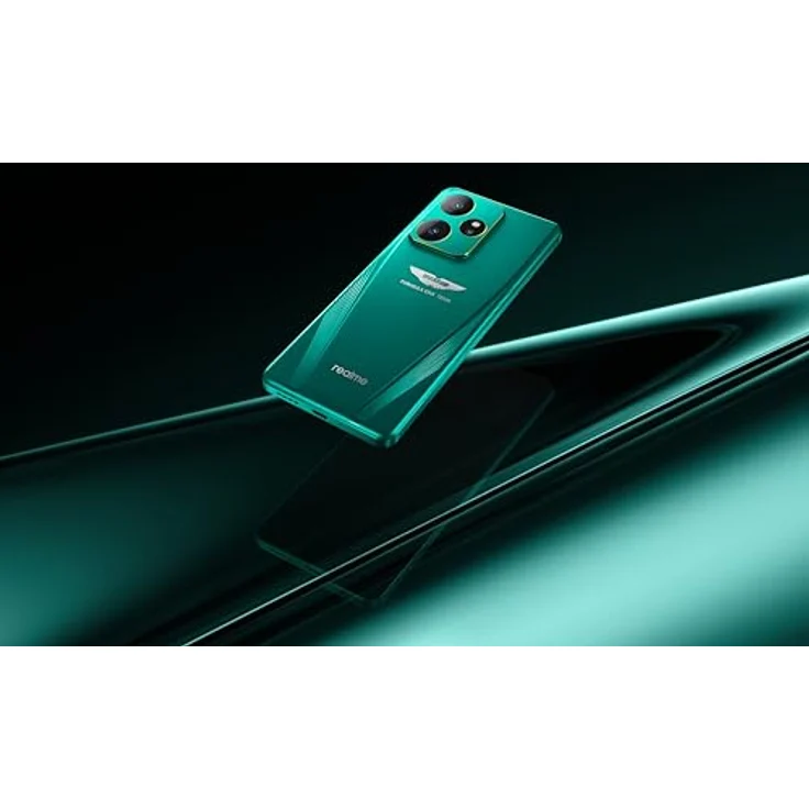 realme GT7 5G Smartphone, 16+512GB, Aston Martin Green, 50MP AI Kamera, 7000 mAh Akku, 120W Schnellladung, Dimensity 9400e Chipset, IP69 wasserdicht – Bild 5