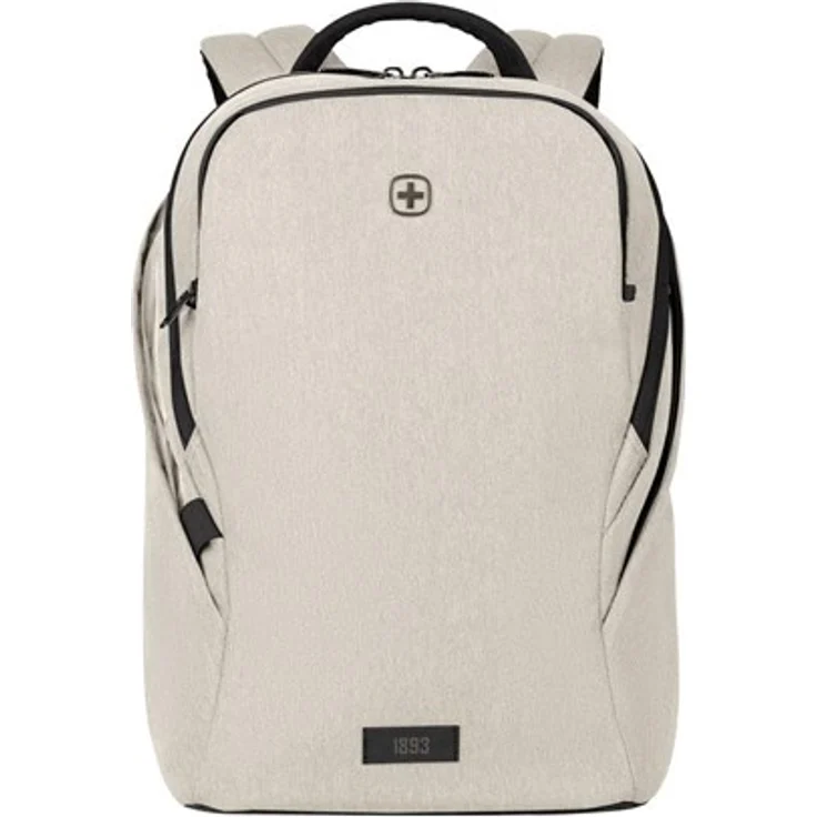Wenger MX Light Rucksack für Laptop 16", gepolsterter Stauraum, Weiß – Bild 8