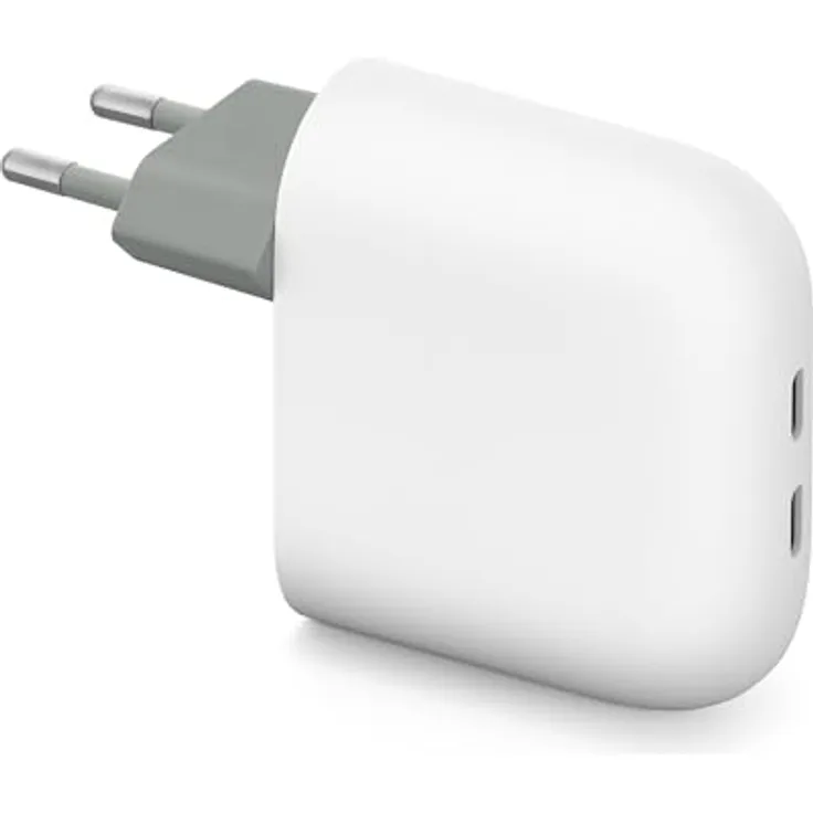 Google Pixel Flex Dual Port, 67 W USB Ladegerät für schnelles Laden, Weiss