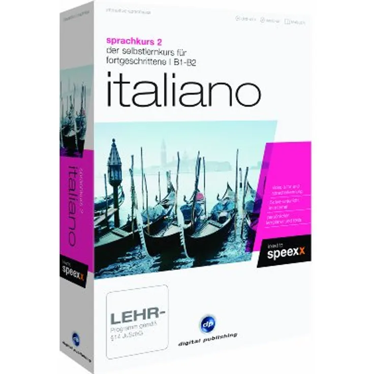 Interaktive Sprachreise: Sprachkurs 2 Italiano