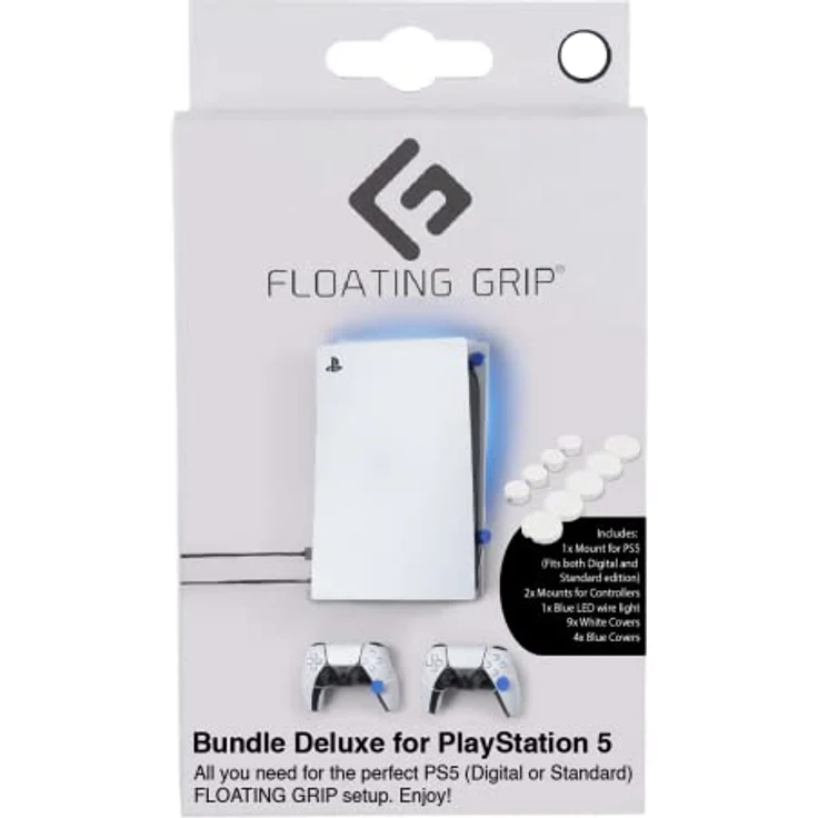 Floating Grip PS5 Smart Wall Mounts, weiß  – Bild 2
