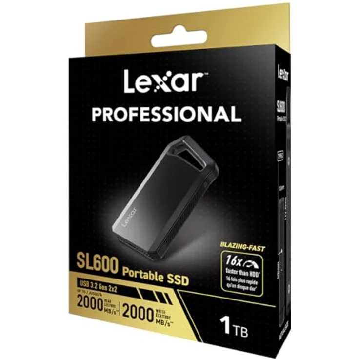 Lexar Professional SL600 Portable SSD 1TB (1000 GB), Externe SSD – Bild 4