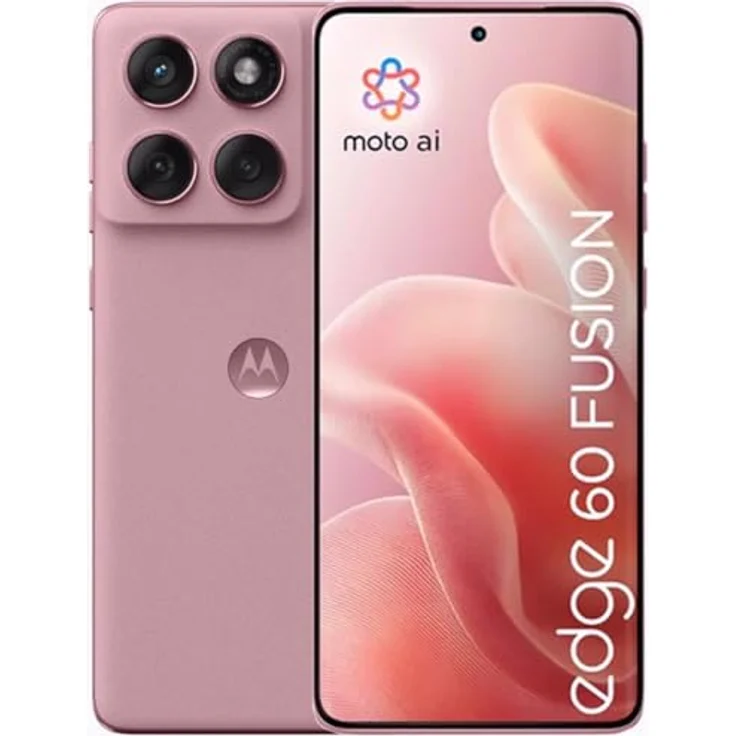 Motorola Edge 60 Fusion (256 GB, Zephyr, 6.67", Dual SIM, 50 Mpx, 5G), Smartphone, Rosa – Bild 1