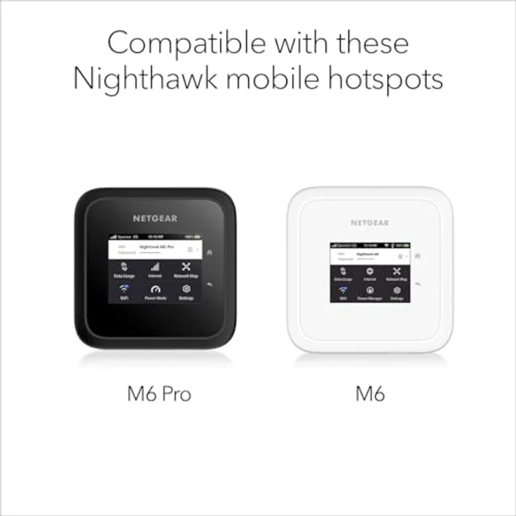 Netgear Nighthawk Mobile Hotspot Cradle, Dockingstation mit zwei Gigabit-LAN-Anschlüssen, kompatibel mit M3, M6, M6 Pro, M7, M7 Pro und M7 Ultra – Bild 5
