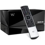 VU+ Zero 4K BT 1x DVB-S2X MS Tuner Linux Receiver UHD 2160p - inkl. PVR-Kit (ohne HDD) - Silber