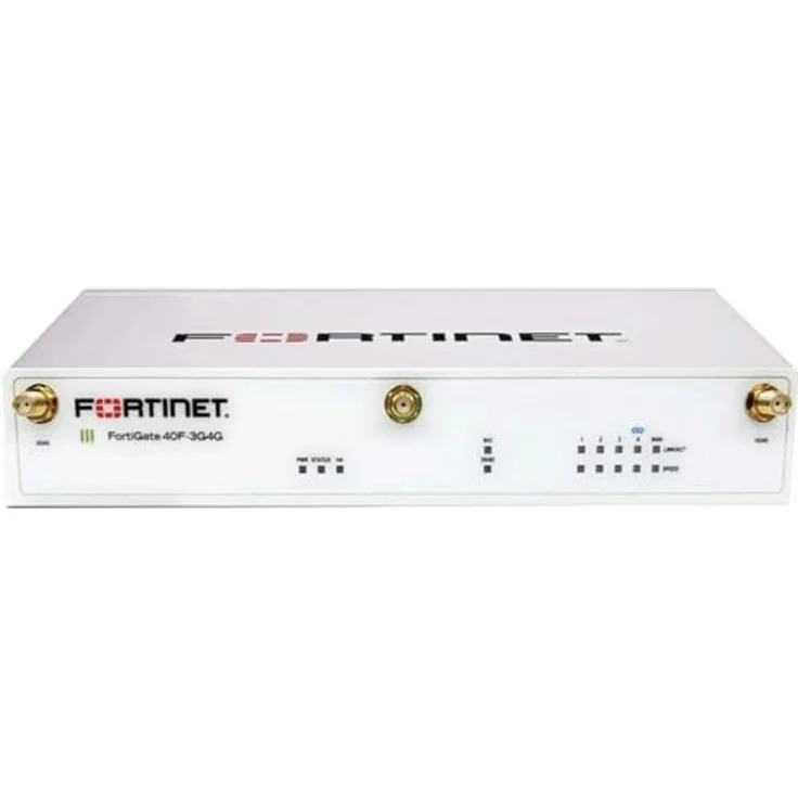 Fortinet FortiGate 40F-3G4G Netzwerksicherheits-Appliance, Firewall mit SSL-Verschlüsselung, Gigabit-Ethernet-Port, Desktop-Installation