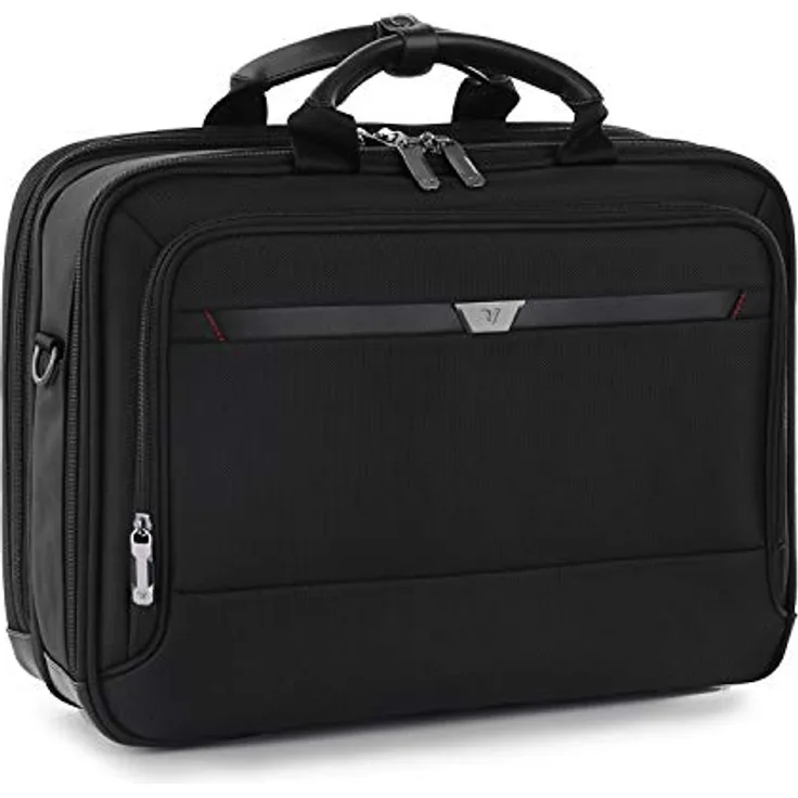 Borsa 2 MANICI 2 Comp. EXP. (PC 15.6/Tablet) Biz 4.0 RONCATO Nero Unisex Erwachsene, Schwarz, 15.6", Koffer