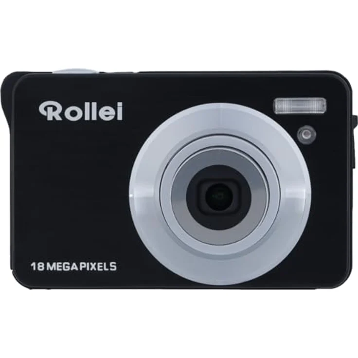 Rollei Compactline 880 Kompaktkamera (18 MP, 8x opt. Zoom) - Einfachste Handhabung, schwarz – Bild 2