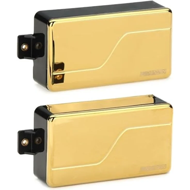 FISHMAN Fluence Modern Humbucker Pickup Set für E-Gitarren, aktiv, 3-ways, Gold, Alnico, Hals und Stegposition