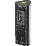 Sharge 170 (24000 mAh, 170 W, 86.40 Wh), Powerbank, Grau, Transparent, Schwarz