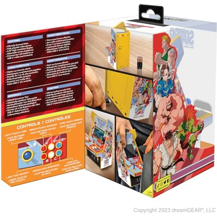 My Arcade SUPER STREET FIGHTER II MICRO PLAYER PRO, tragbare Konsole mit neuen Charakteren und verbesserten Gameplay-Elementen – Bild 8