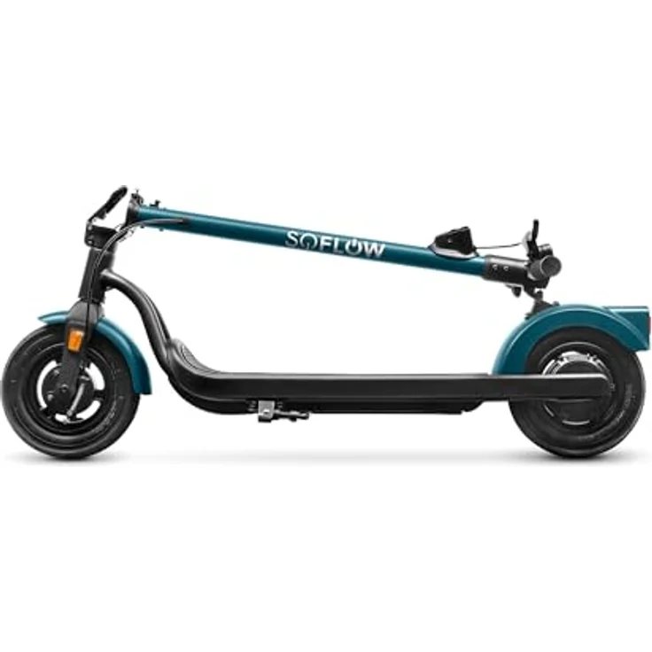 SoFlow SO2 Air 3. Gen Faltbarer 10" E-Scooter schwarz, Deutscher Straßenzulassung, hohe Belastbarkeit 150kg, Reichweite 40km, 20 km/h – Bild 3